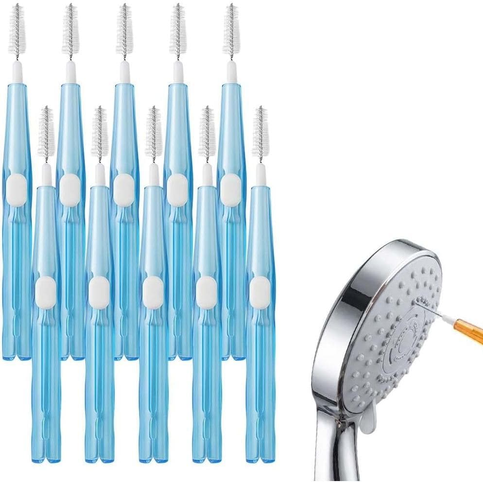 Escova de Limpeza para Chuveiro, Ferramenta de Limpeza para Fendas e Orifícios, Escova Anti-Entupimento para Bicos de Ch