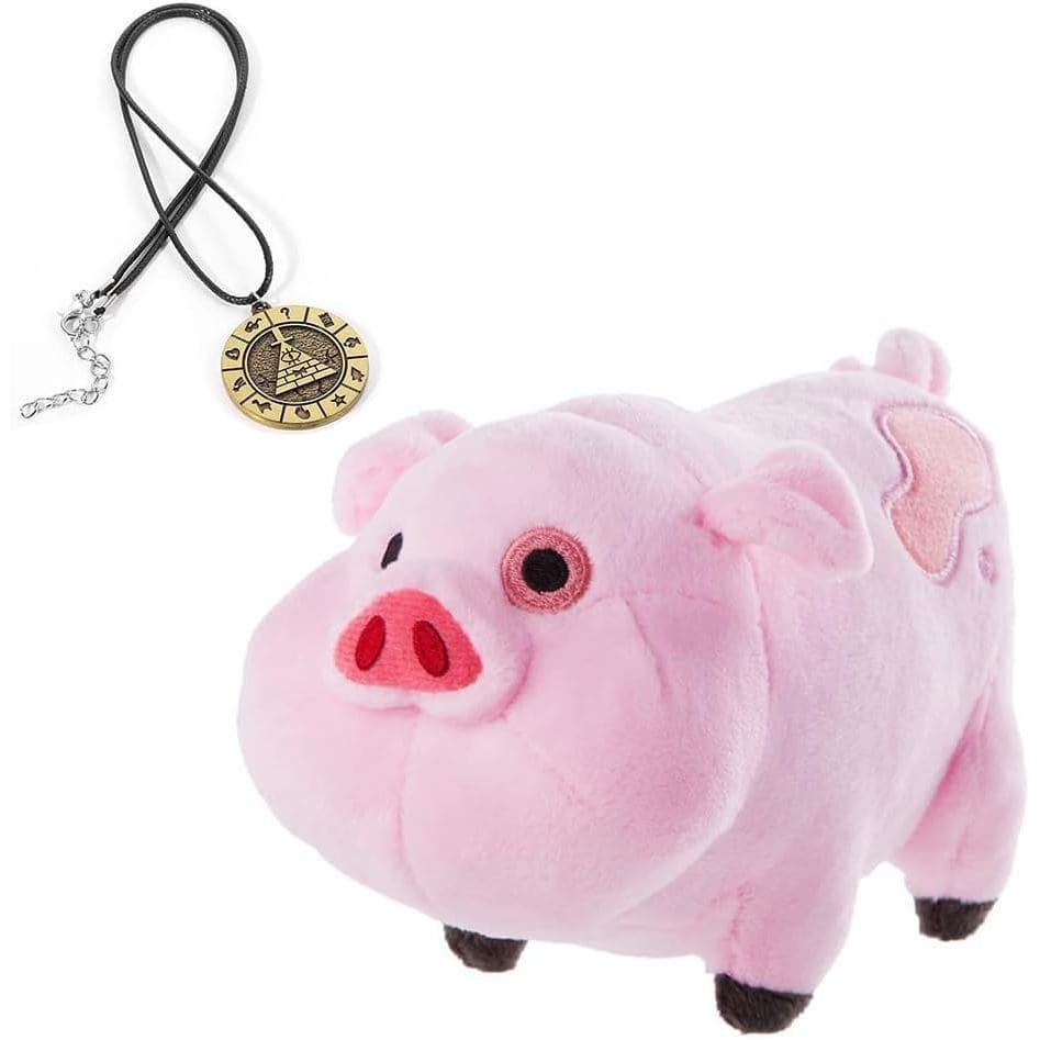 Adorável Gravidade Cai Waddles Porco Mabel Barfing Pelúcia Bonecas Crianças Brinquedo 7 " (Vem Com Pingente) Decoração D