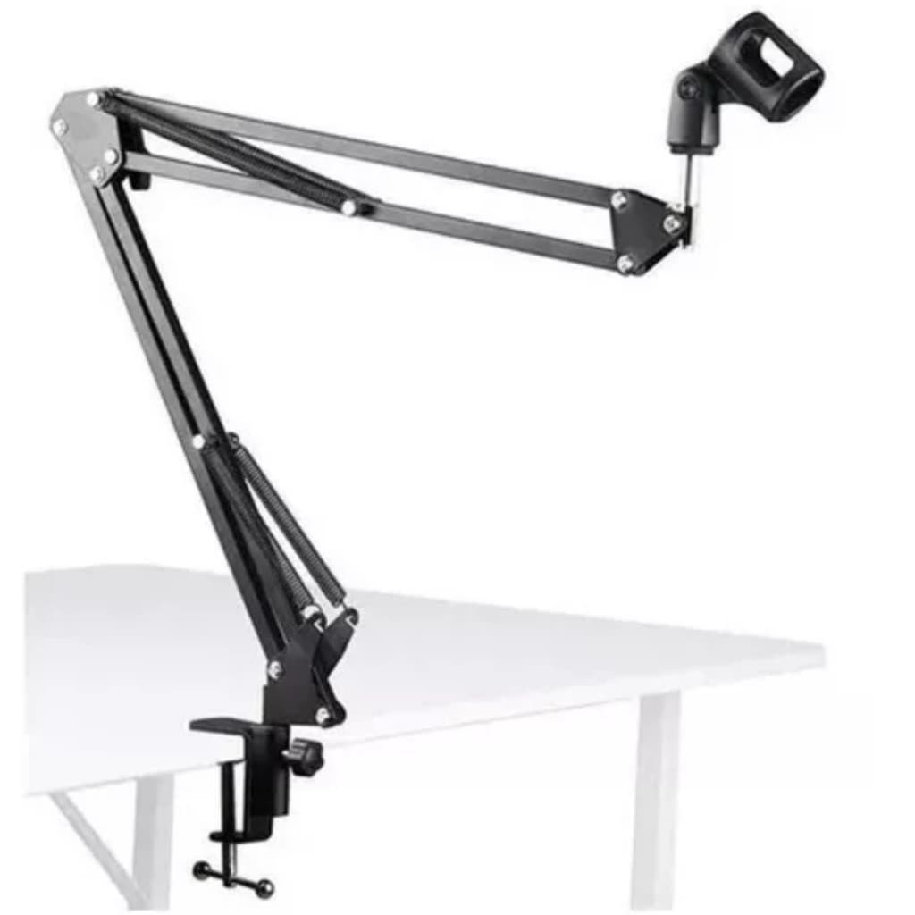 Braço Suporte Pedestal De Mesa Para Microfone NB-35