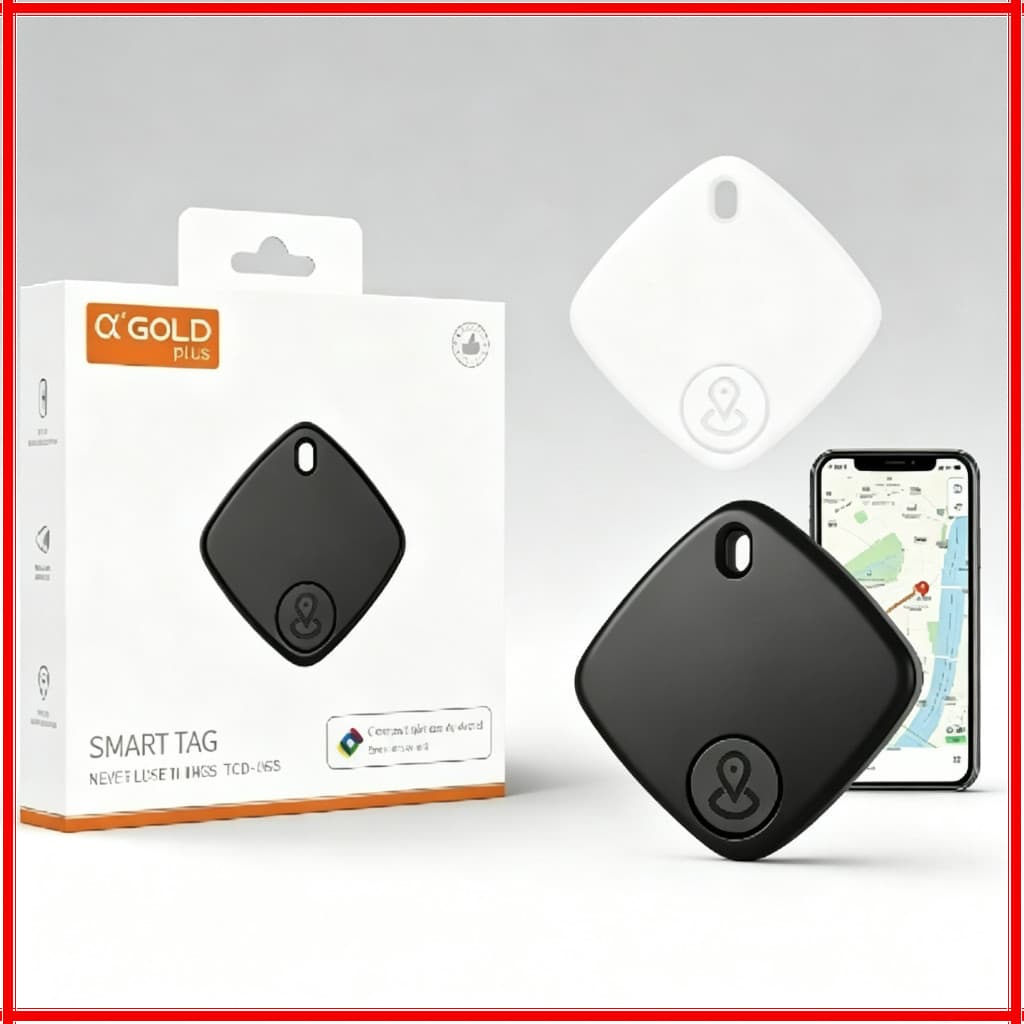 Smart Tag Rastreador Inteligente Compatível com Find Hub Google Android Anti-Perda