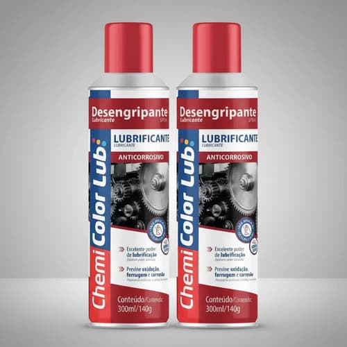 Kit 2 Desengripante Spray Chemicolor 300ml