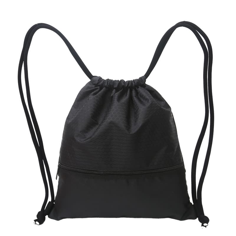 Esportes saco de cordão mochila com cordão à prova dwaterproof água simples saco de escola esportes mochila feminina sac