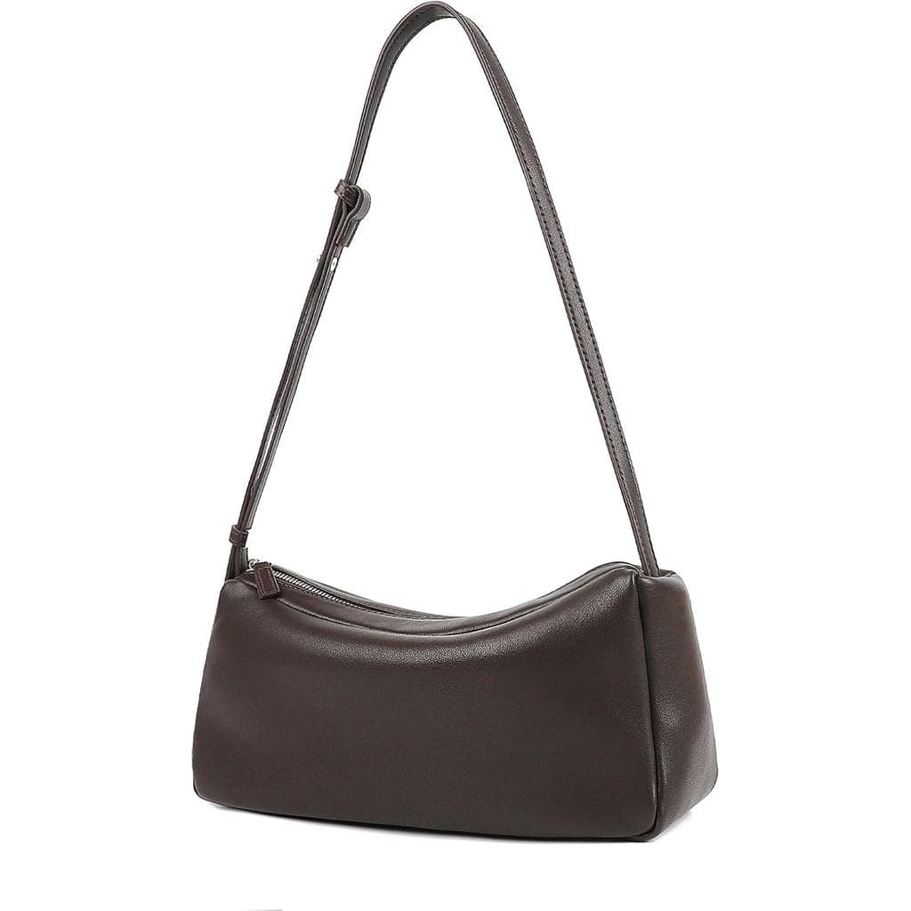 Bolsa Transversal de Couro Genuíno para Mulheres, Bolsa Pequena Macia com Alça Ajustável, Bolsa de Couro para Mulheres