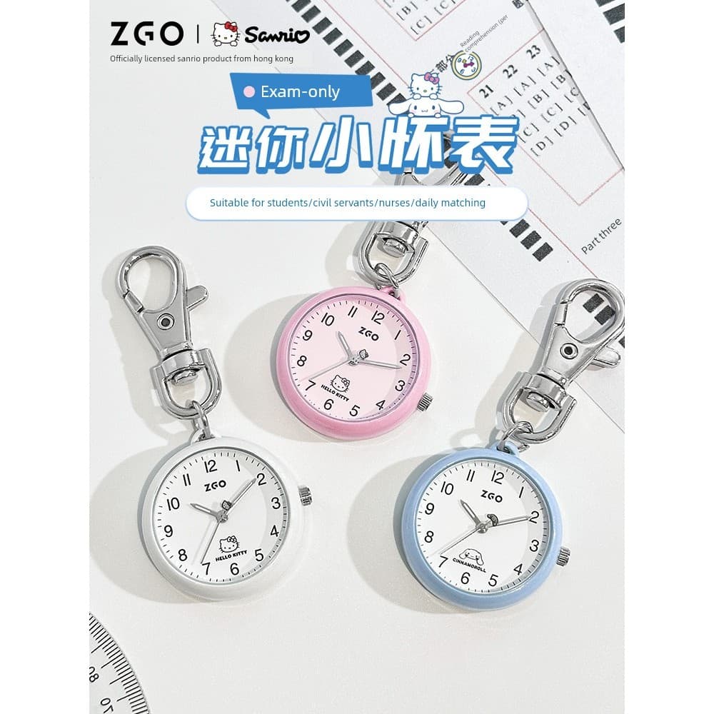 relogio feminino relogio feminino pequeno Canela cão Sanrio exame dedicado relógio feminino estudante mudo servo Civil p