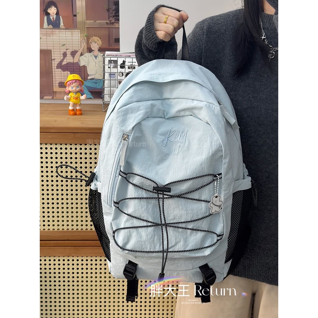 Mochila leve para viagem ao ar livre, mochila japonesa de grande capacidade para lazer, classe de estudante, bolsa escol
