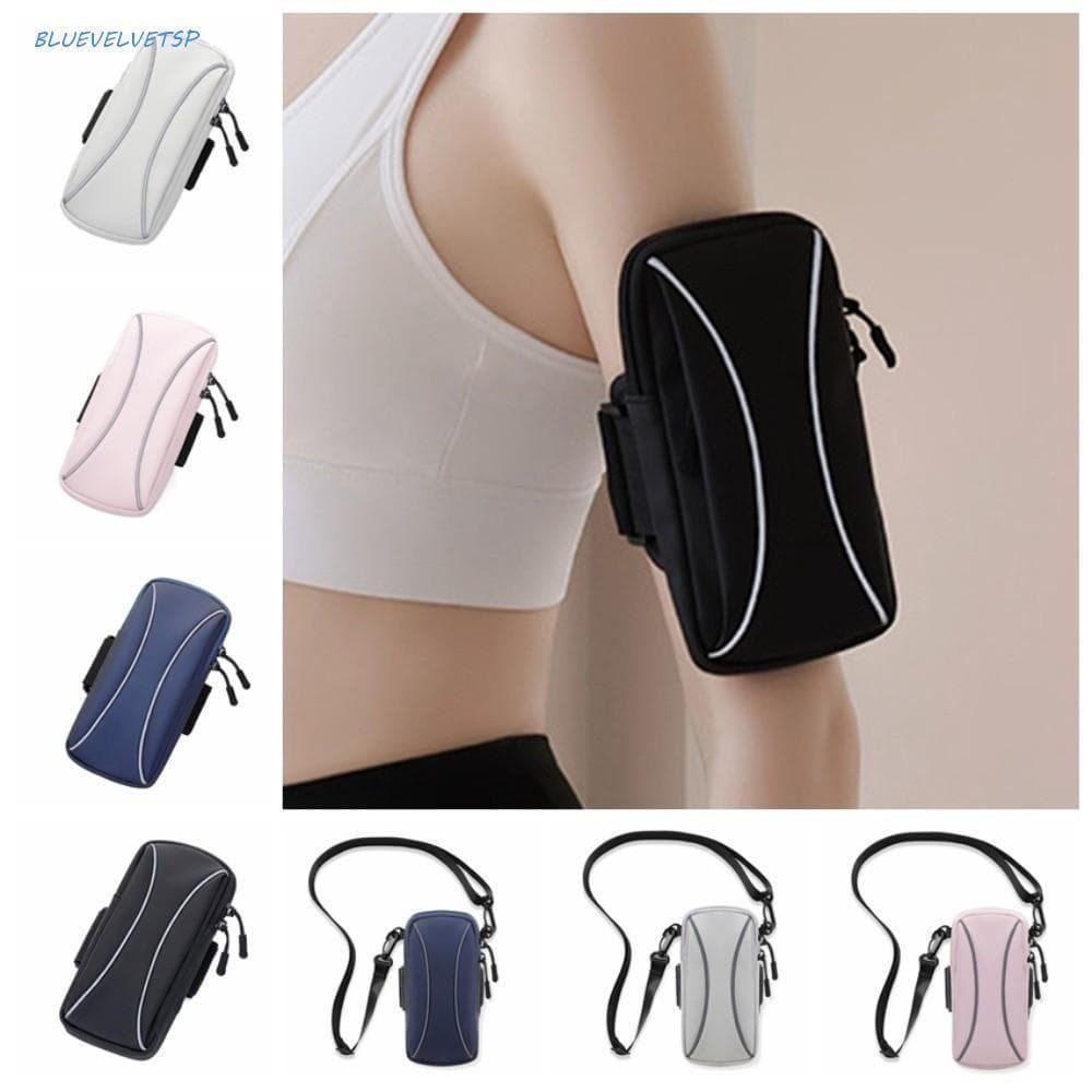 Bolsa De Braço Para Telefone De Corrida BLUEVELVETSP , Ombro Leve Com Cinto , Vertical