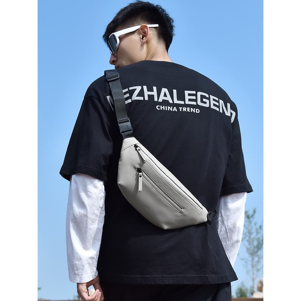 Commuter Cintura Bolsa Diagonal Pequena Mochila Bolinho Bolsa Homens Bolsa Peito Homens Mulheres Mesmo Estilo Bolsa para