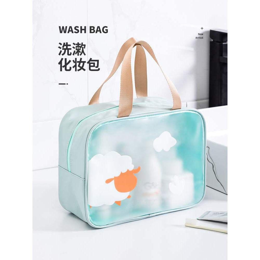 Saco cosmético 2021 novo estilo High-End Super quente ins estilo portátil feminino grande capacidade à prova dwaterproof
