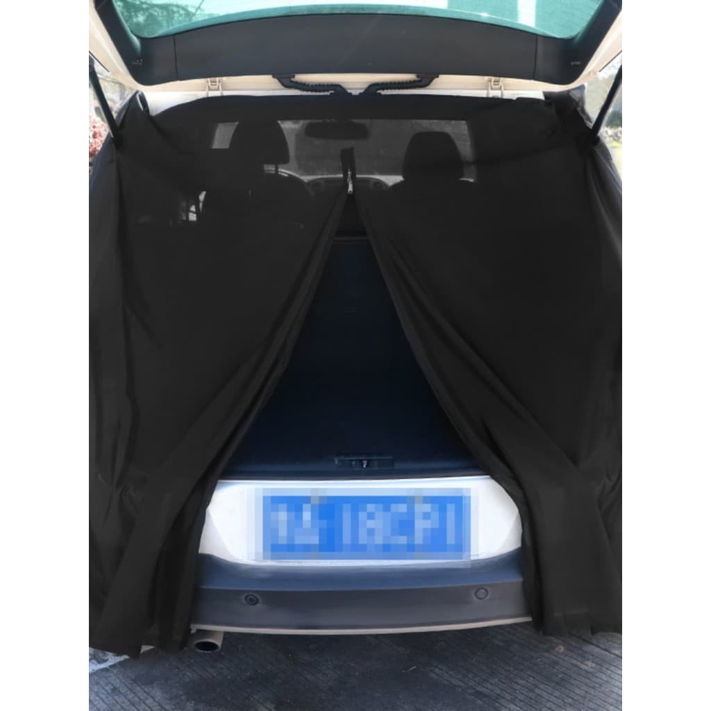 Cortina Anti-mosquito para carro, cortina para guarda-sol, porta traseira de carro, SUV, porta-malas, gaze magnética, ve