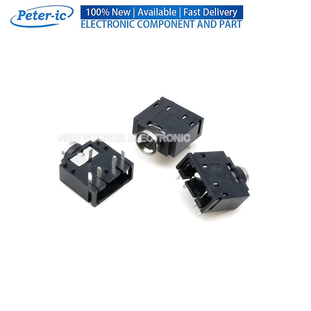 (1-10 Unidades) PJ307 3F07 3.5 Mm Conector De Áudio SocketSMD DIP Tomada Para Fone De Ouvido