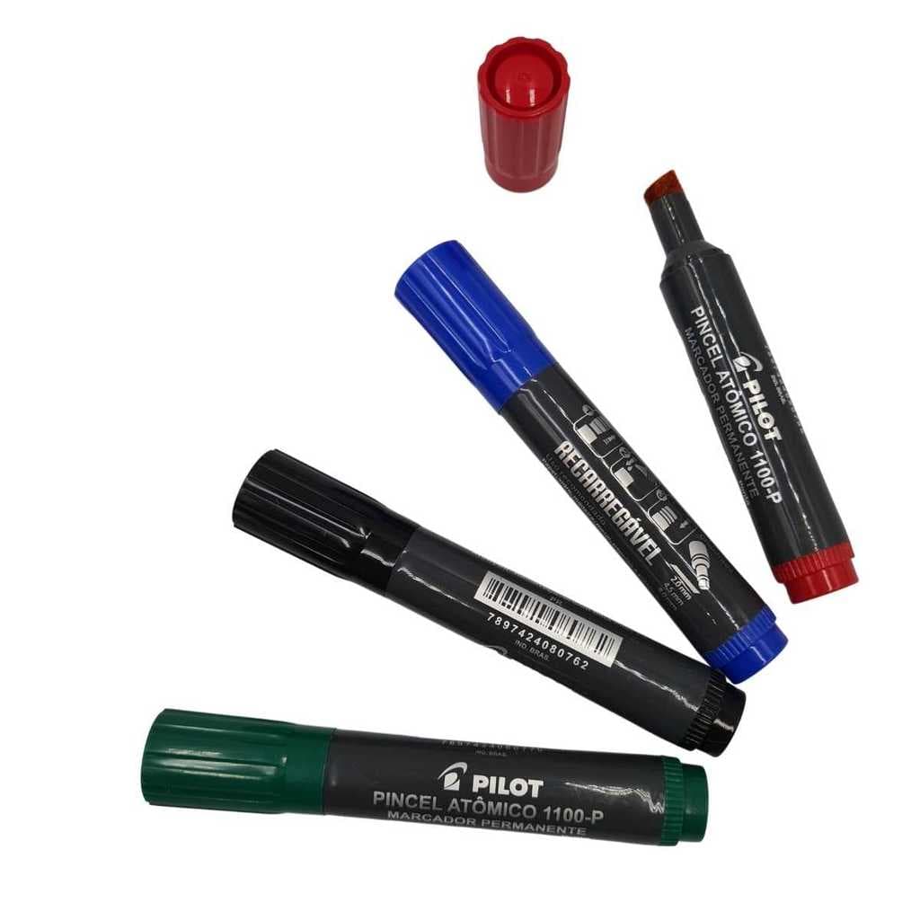 Pincel Atômico Kit 4 Cores 1100-P Pilot