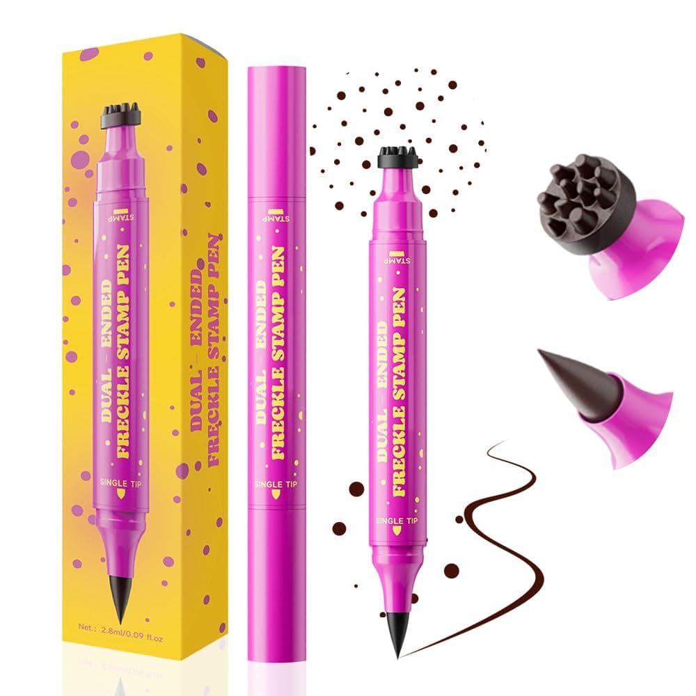 FrecklePen, 2026 Nova Caneta para Sardas, Caneta de Maquiagem para Sardas Realistas, Caneta à Prova d'Água e Durável com
