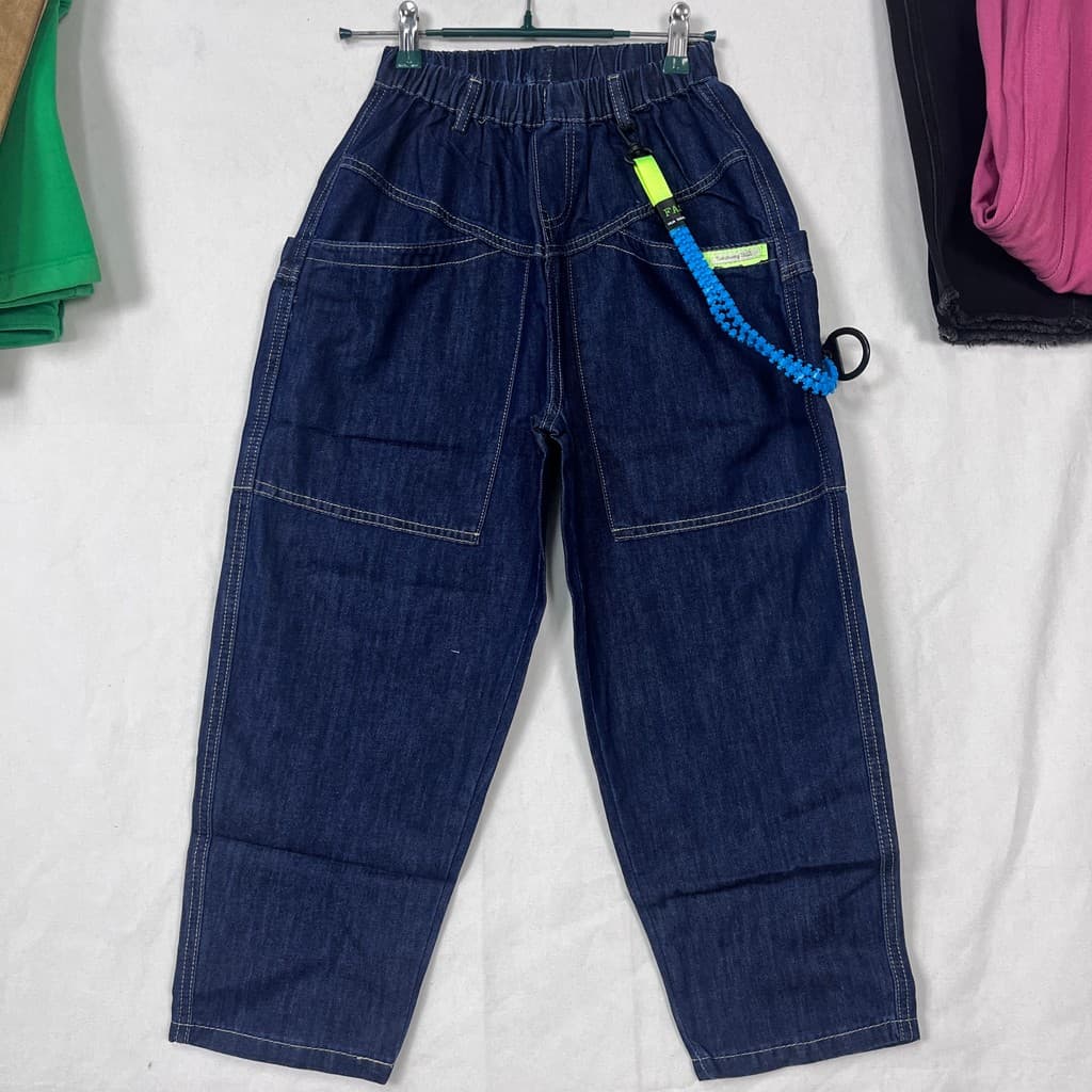 Karamei roupas infantis calças harém com cintura elástica, mesmo estilo para meninos e meninas, novo com etiqueta
