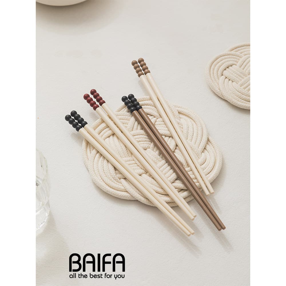 Criativo Retro antibacteriano pauzinhos doméstico high-End novo estilo conjunto à prova de umidade à prova de mofo alta