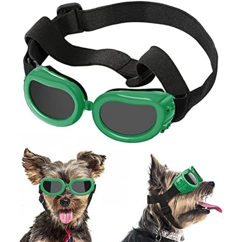 , Óculos Para Cães Pequenos Proteção Os Olhos Com Alça Ajustável De Sol Antiembaçantes À Prova De Vento Cachorrinhos S-m