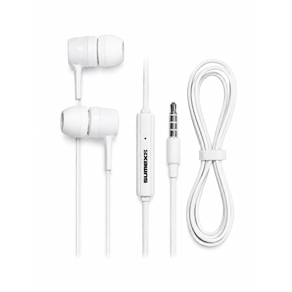 Fone De Ouvido Sumexr B9 Cabo Flat Com Microfone