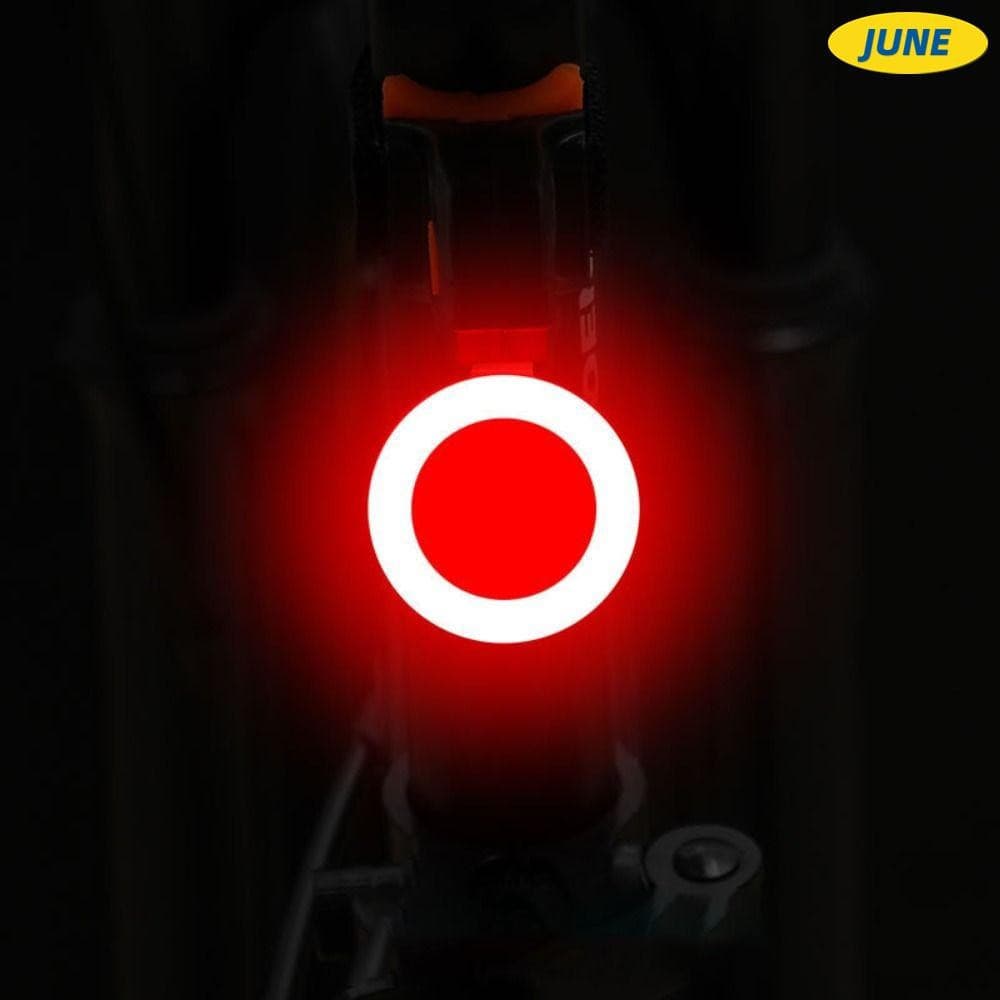 Lanterna Traseira De Ciclismo Noturno De Junho , Luzes De Advertência Led De Montanha De Destaque , Acessórios De Bicicl