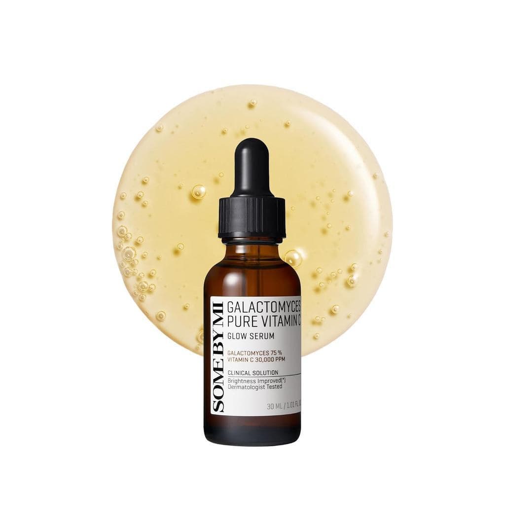 SOMEBYMI Galactomyces Essência Iluminadora com Vitamina C Pura - 1,01 Onça, 30ml - Essência Iluminadora com Vitaminas C