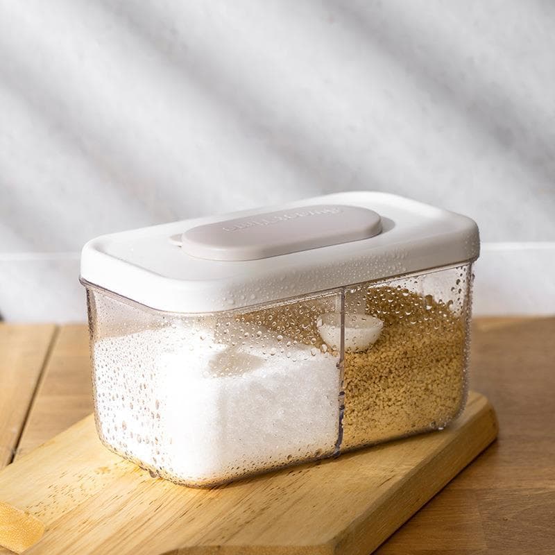 Caixa de tempero cozinha doméstico tempero jar tempero jar tempero combinação conjunto fixado na parede armazenamento te
