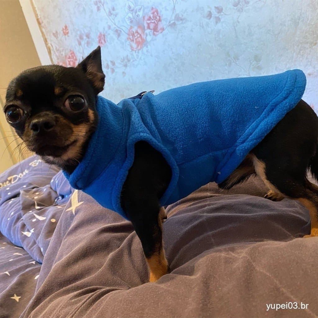 Roupas Para Cães Animais De Estimação Inverno Lã Macia Cachorros Buldogue Francês Casaco Pug Trajes Jaqueta