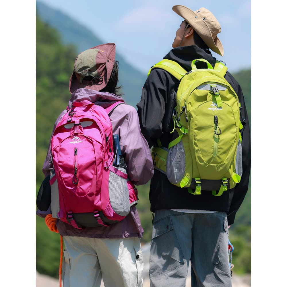 Migração ao ar livre montanhismo saco feminino grande capacidade de viagem leve mochila esportes montanha escalada cicli