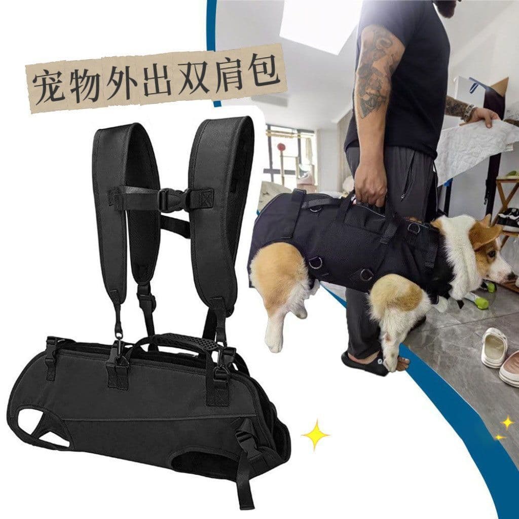 Bolsa portátil para passeio de cachorro, bolsa transversal de corpo cruzado, tração, leve, bolsa de um ombro, bolsa de c