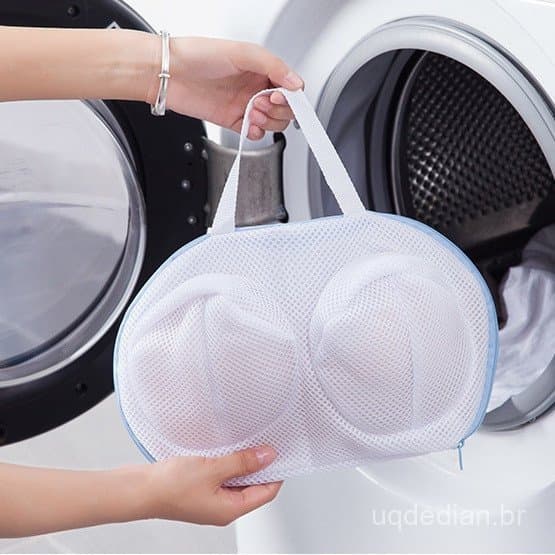 Saco de Roupa Íntima Sutiã Especial Malha Espessada Anti-deformação Lavável