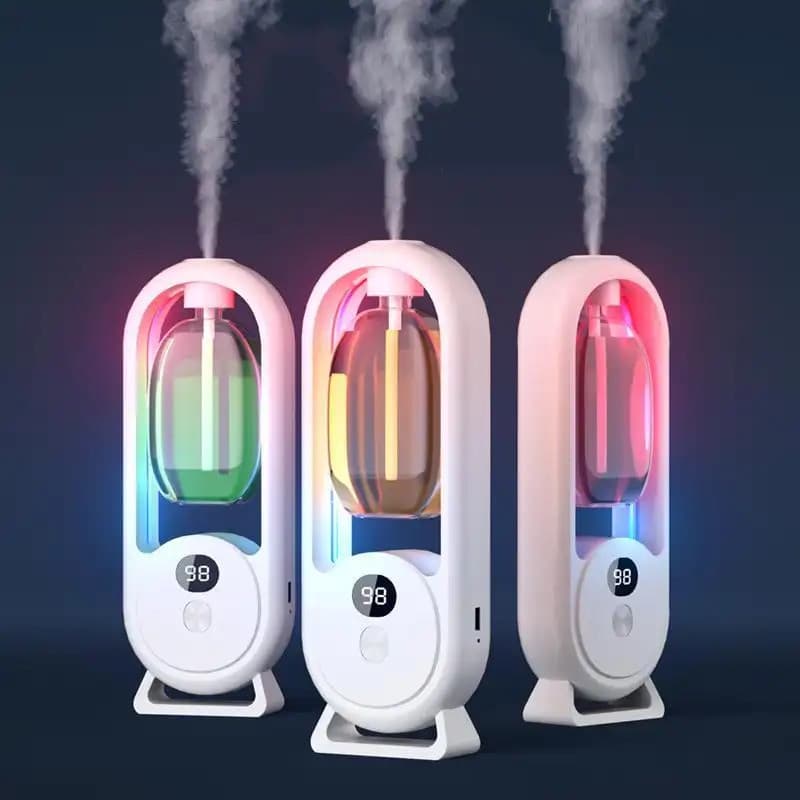 Difusor de Óleo Essencial Gardenia, 1 Unidade, Difusor de Óleo Essencial Alimentado por USB com Função de Luz Ambiente,