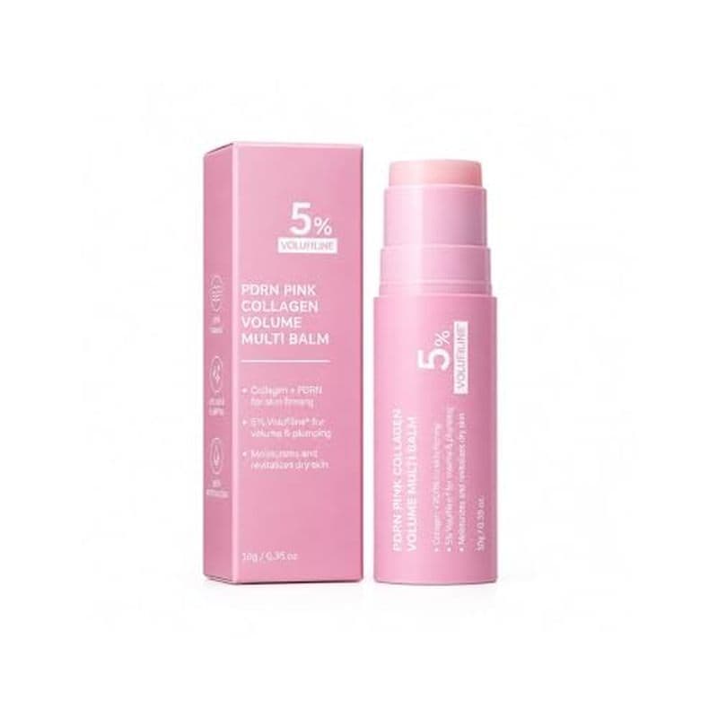 Gloura PDRN Collagen Lip Balm Stick , 5 % Hidratante Volufilina & amp ; Plumping , 0.35 Onças