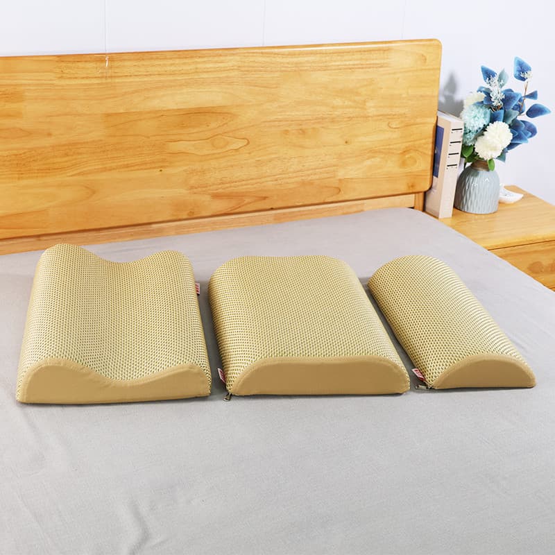 Travesseiro Rattan esteira verão legal proteger coluna Cervical travesseiro respirável pescoço proteger sono pescoço apo