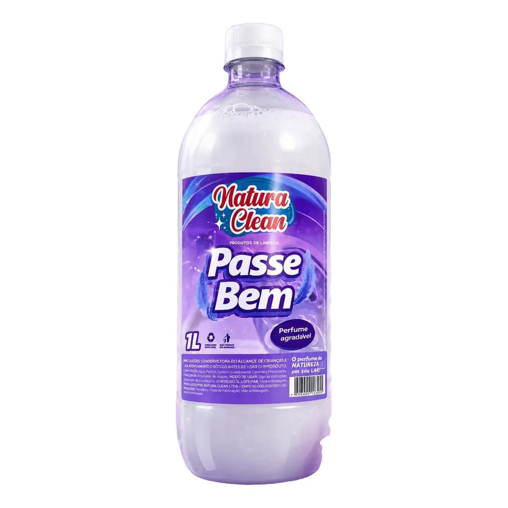 Passe Bem Natura Clean 1 Litro