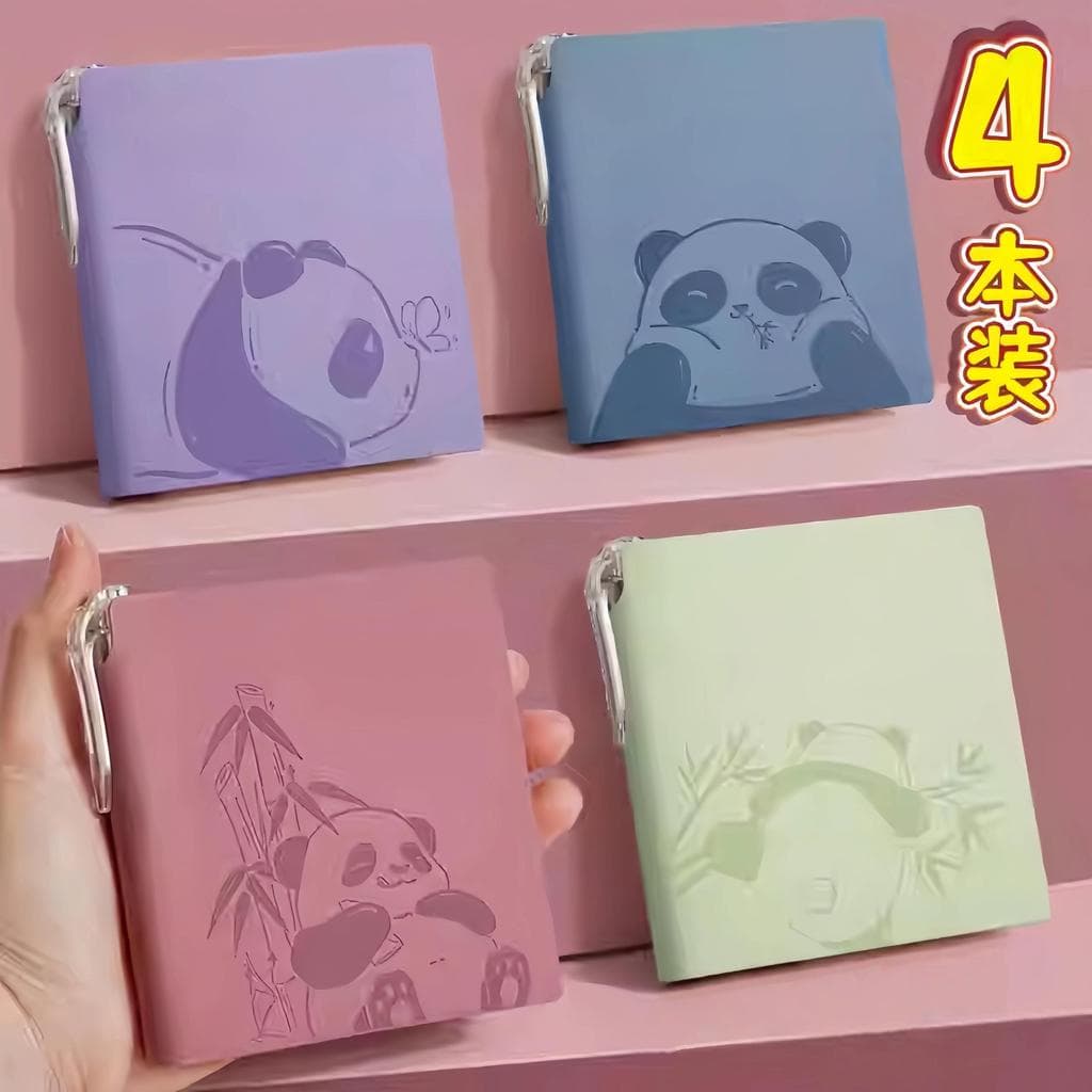 Caderno pequeno quadrado portátil portátil caderno de bolso Mini caderno Extra pequeno bloco de notas de grade de alto v