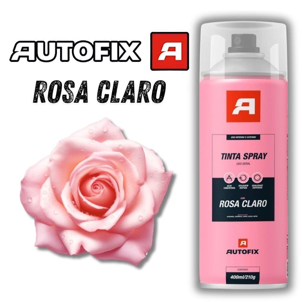 Tinta Spray Rosa  Salmão Uso Geral  400ml – Garantia Total ok