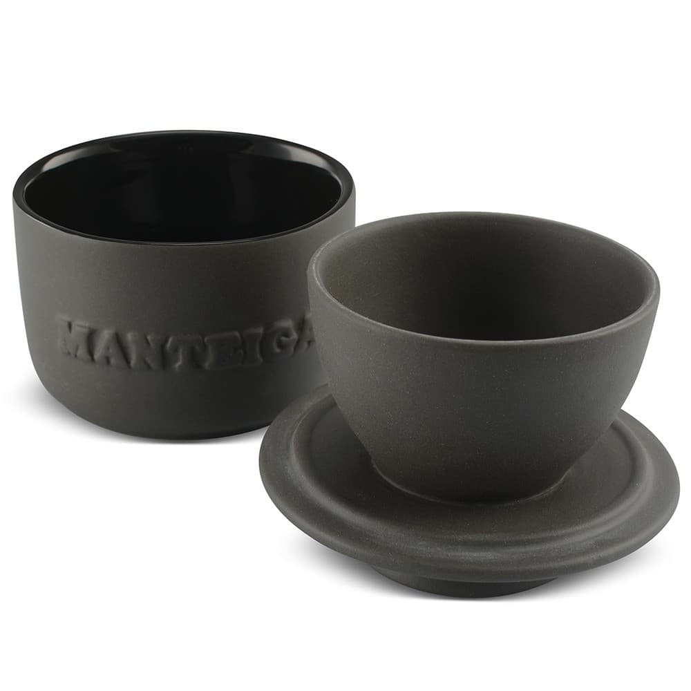 Manteigueira Francesa De Cerâmica 250 gr Ceraflame Gourmet Grafite