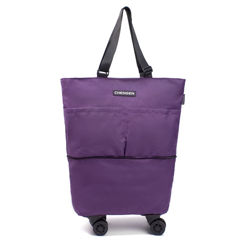 Moda grande capacidade saco de viagem portátil saco de embarque de viagem de negócios com rodas à prova dwaterproof água