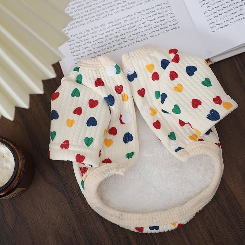 Roupas para cães inverno Chihuahua filhotes passeio Casual em torno do pescoço pulôver camisa de fundo Pet quente mais c