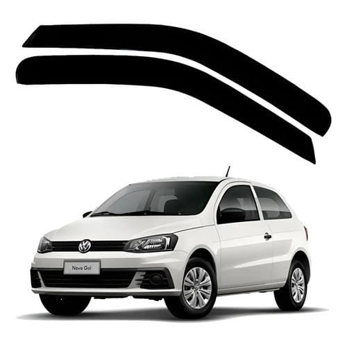 Calha De Chuva Acrilica Fumê G5 G6 G7 2012 A 2019 2 Portas