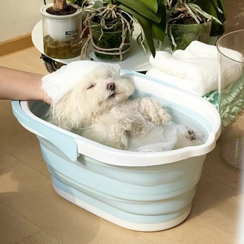 Banheira para cães dobrável, Universal, pequena, de tamanho médio, para cães e gatos, espessada, portátil, fabricante de