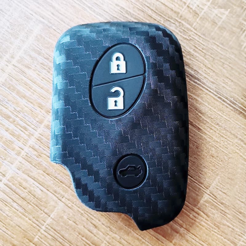 Adequado para lexus Biadi lexus padrão de fibra carbono Silicone chave capa RX clássico 270 450h saco controle remoto