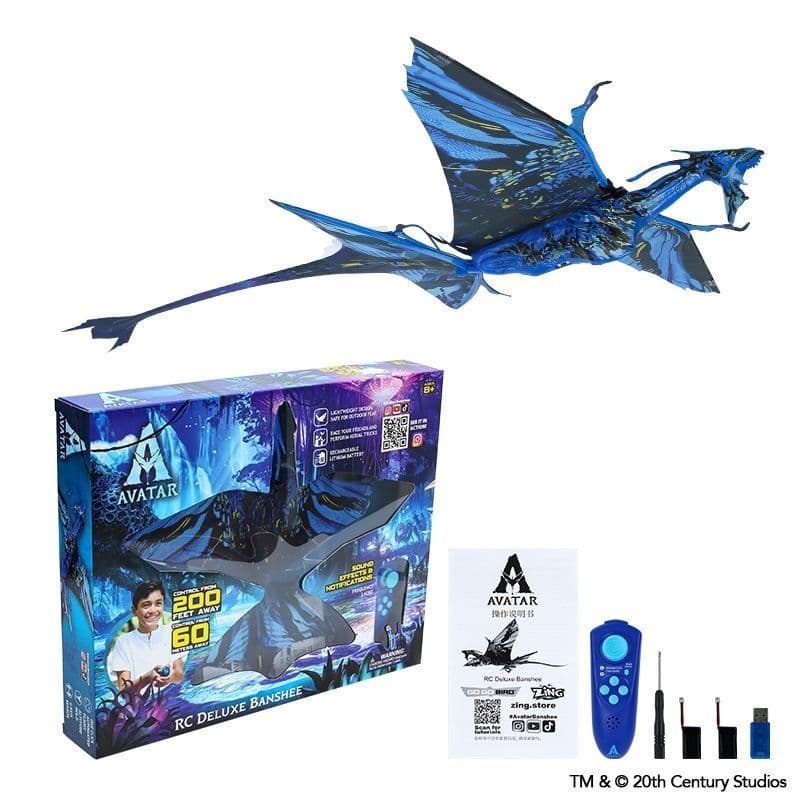 ZING Avatar dragão voador aeronaves de controle remoto asa biônica avião Luban pássaro menino crianças brinquedos ao ar