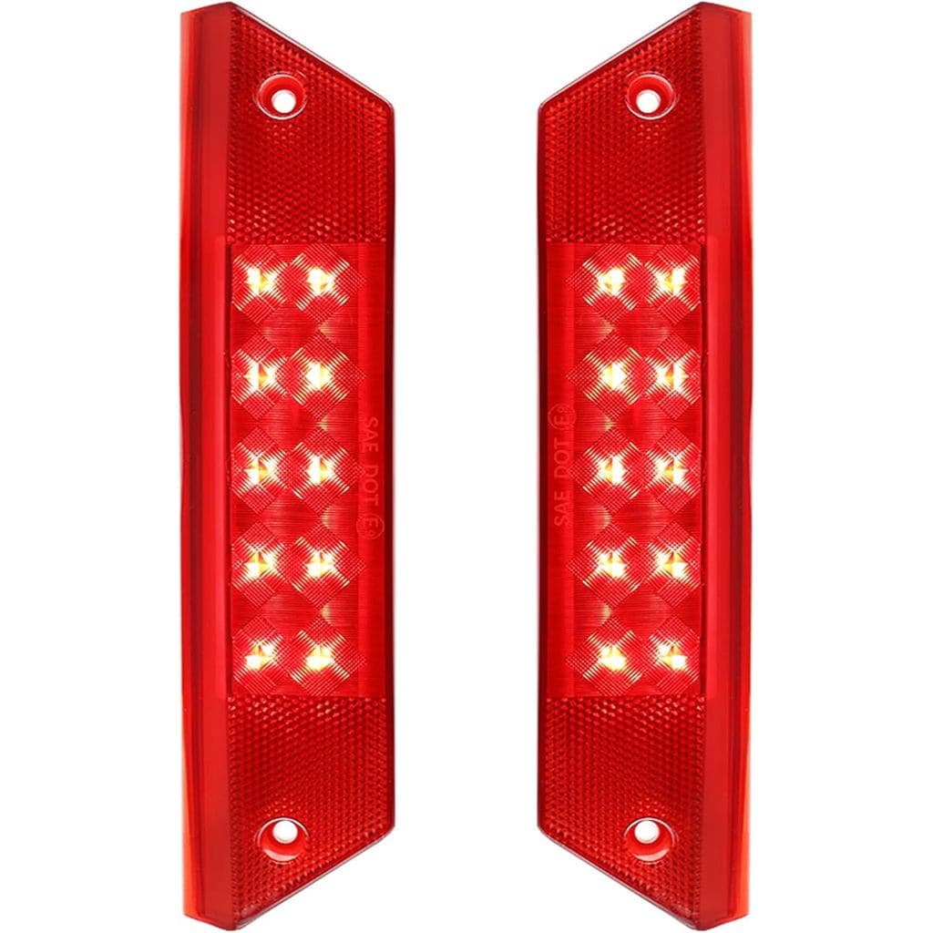 Lanterna Traseira LED Ranger para Ranger 900 800 700 de 2009-2016, Luz de Freio Traseira (Vermelha)
