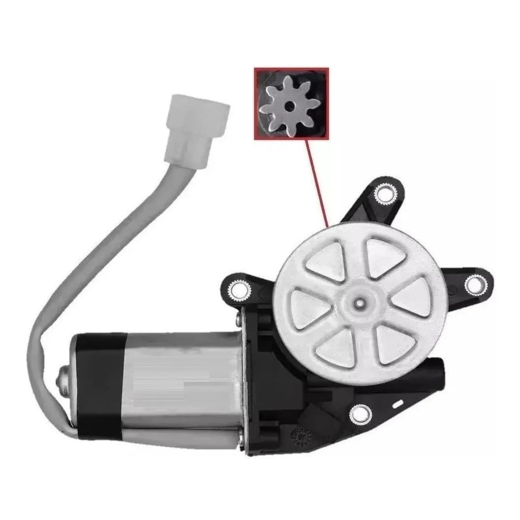 Motor Vidro Elétrico Esquerdo Modelo Mabuchi 12v 8 Dentes