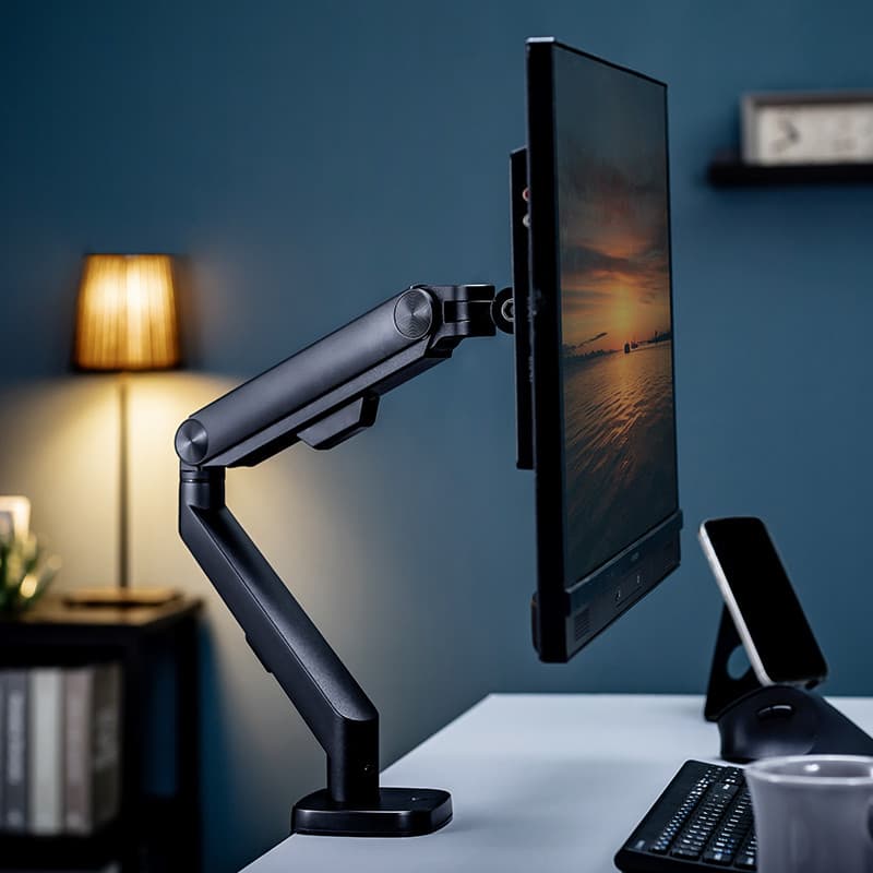 Japão japão SANWA Monitor suporte braço robótico retrátil levantamento rotativo suporte instalação-livre aumento de altu