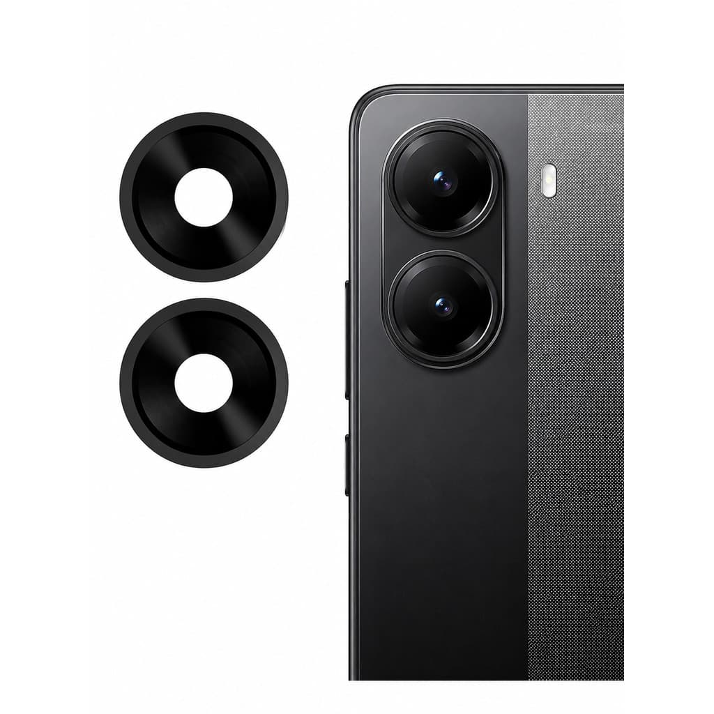 Vidro da Câmera Traseira Poco X7 Pro 5G Lentes Reposição Alta Qualidade Encaixe Perfeito Premium
