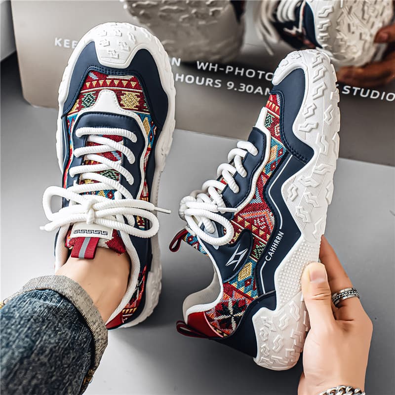 2026 verão novo estilo sapatos esportivos casuais sapatos masculinos Forrest Gump sola grossa All-Match Commuter estudan