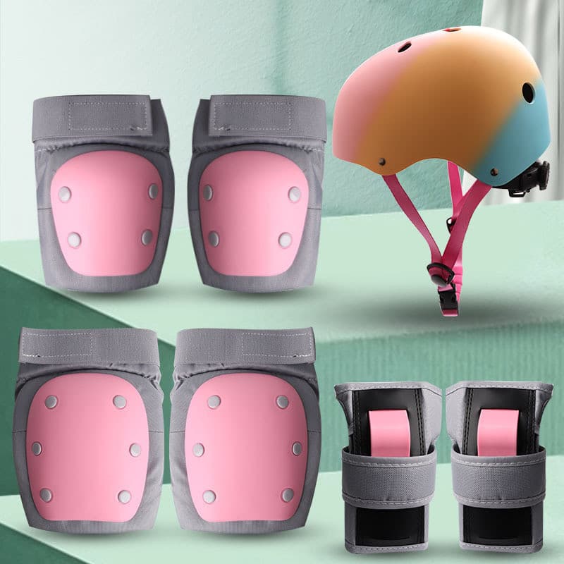 Profissional skate equipamento de proteção skate patins masculino feminino adulto crianças capacete conjunto completo eq