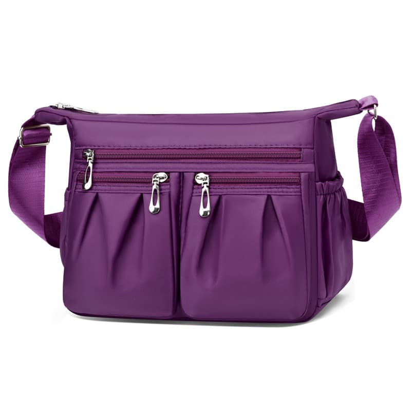 Bolsa feminina de meia-idade novo estilo bolsa feminina de Nylon Oxford bolsa de lona giratória ombro Messen