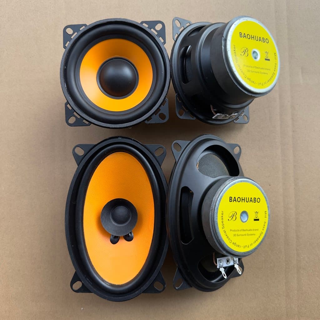 [Em destaque] Baohua Auto Parts: Alto-falantes para carro Berlin Sound de 4 polegadas, 5 polegadas, 6,5 polegadas, áudio