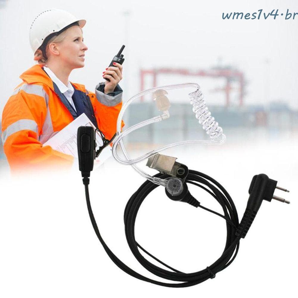 WMES Fone De Ouvido Intra-Auricular , Com Orientação Aérea , Acessórios Para Walkie Talkie De Rádio , Microfone ,