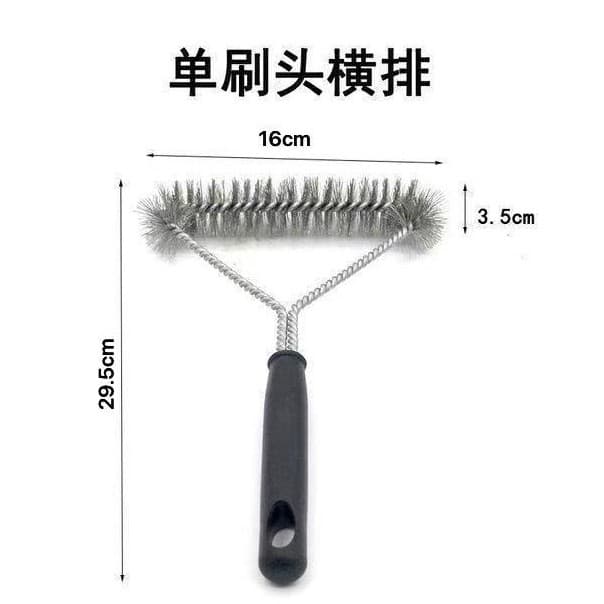 Escova para Churrasqueira de 12 polegadas em Forma de Y, Escova de Limpeza para Churrasqueira de Aço DIRL